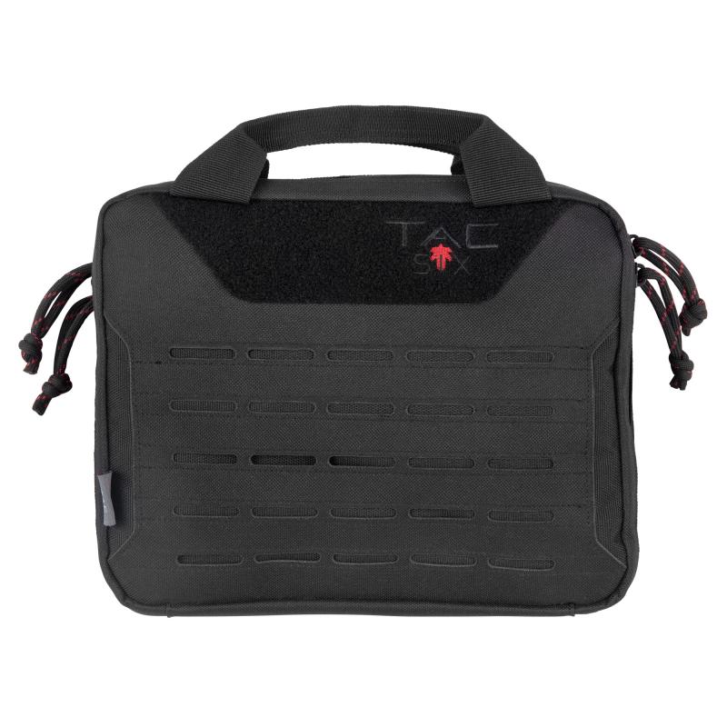 Tac-Six, Crew, Pistol Case, 10"x8", Polyester, Black 10814