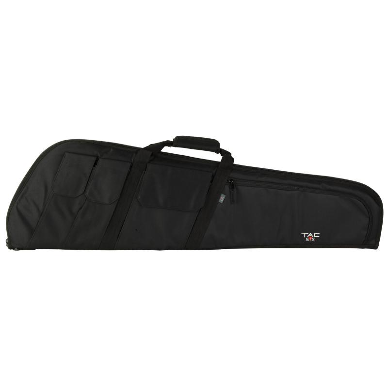 Wedge Tactical Rifle Case, Black Endura Fabric, 41", Thick Foam Padding, Lockable 10903