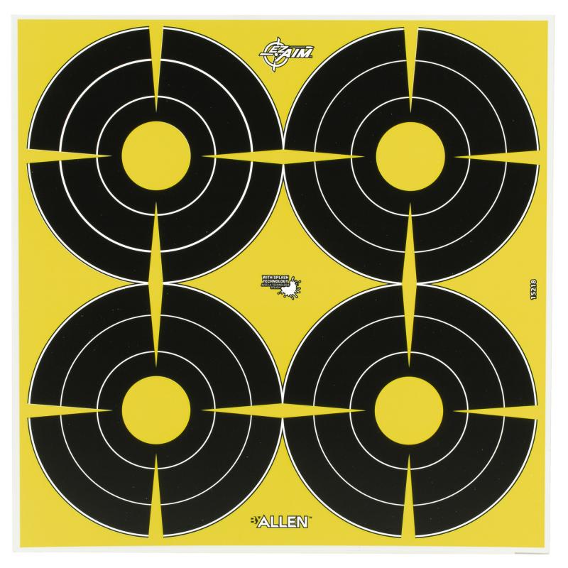 EZ AIM Non-Adhesive, 4 Spot, 12x12", 8 Pack 15218