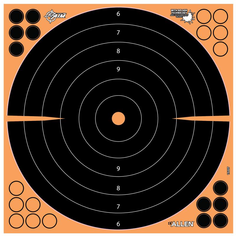 EZ AIM Adhesive, Bullseye, 16x16", 5 Pack 15227