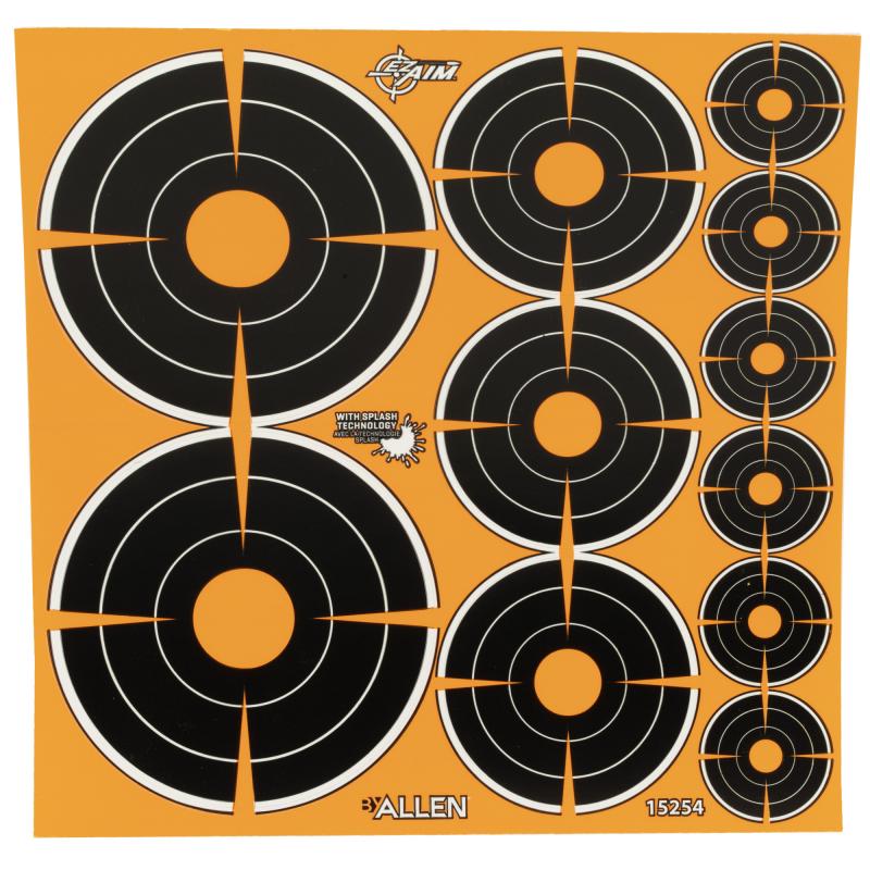 EZ AIM Adhesive, Bullseye, Variety Pack, (72)1", (36)2", (24)3" 15254