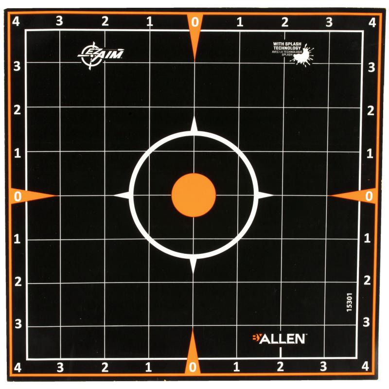 EZ AIM Adhesive, Sight-In, 8x8", 5 Pack 15301