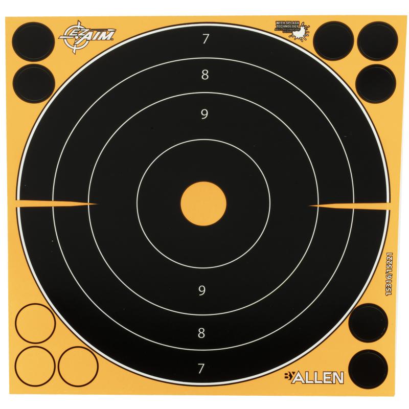 EZ AIM Adhesive, Bullseye, 8", 6 Pack 15316