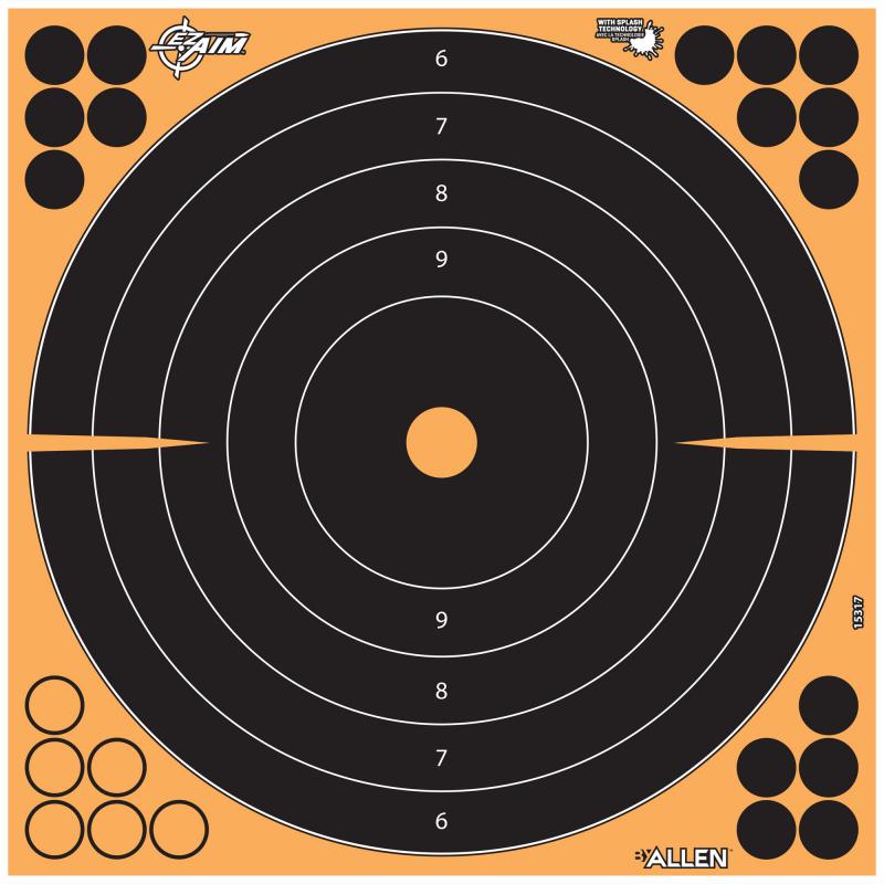 EZ AIM Adhesive, Bullseye, 12", 5 Pack 15317