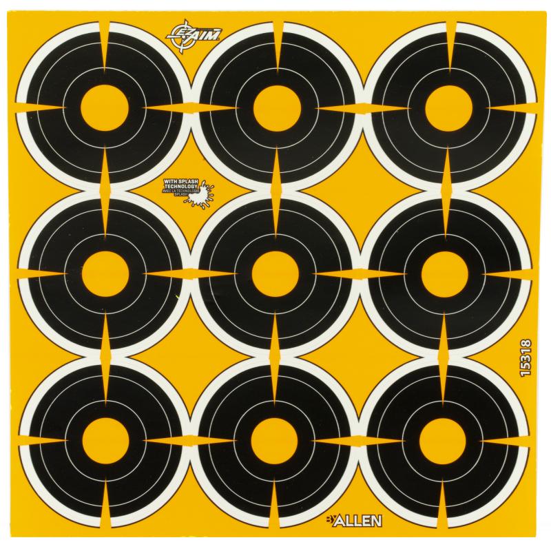 EZ AIM Adhesive, Bullseye, 2", 12 Sheets 15318