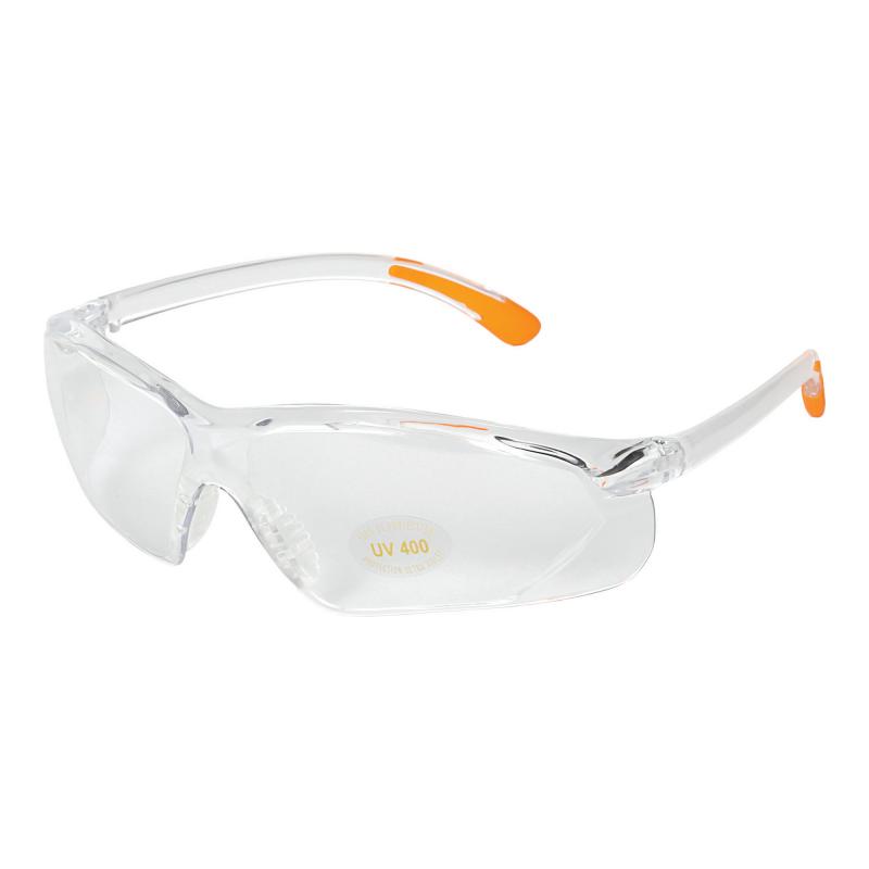 Shooting Glasses, Clear/Orange Finish 22753
