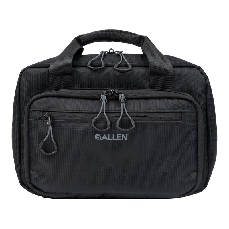 Double Pistol Bag, Pistol Case, Nylon, Black 3639