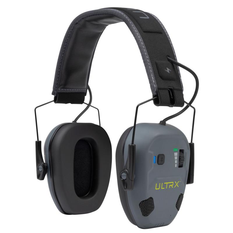 ULTRX Bionic Fuse Ion, Bluetooth Electronic Earmuff, Slate 4171