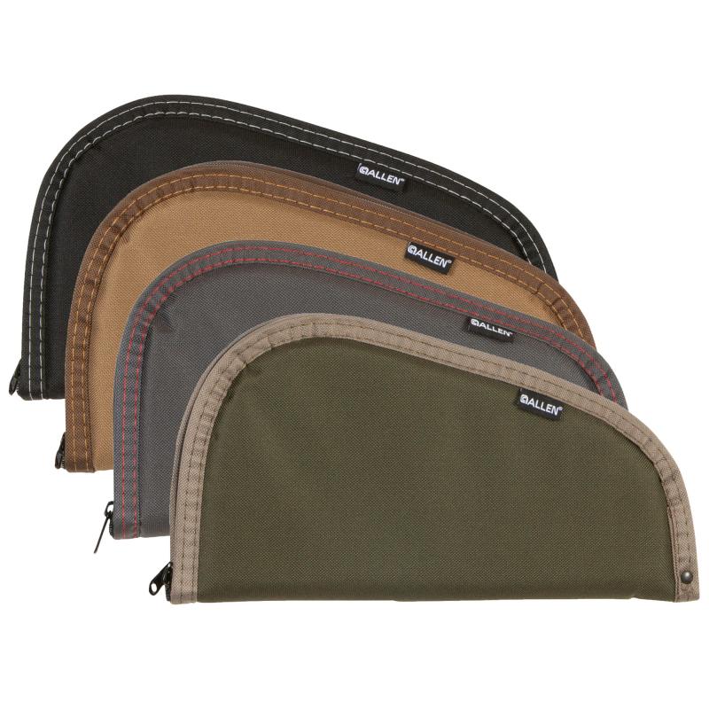 Earthtone and Camo Fabric Pistol Cases 13 Inch Assorted Colors