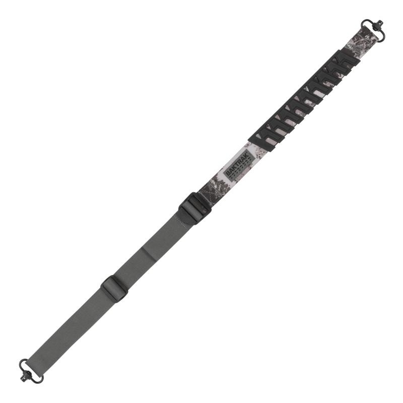 TRAK Web Sling, Molded BAKTRAK Pad, Matte Finish, Veil Gray, Includes Sling Swivels 8539