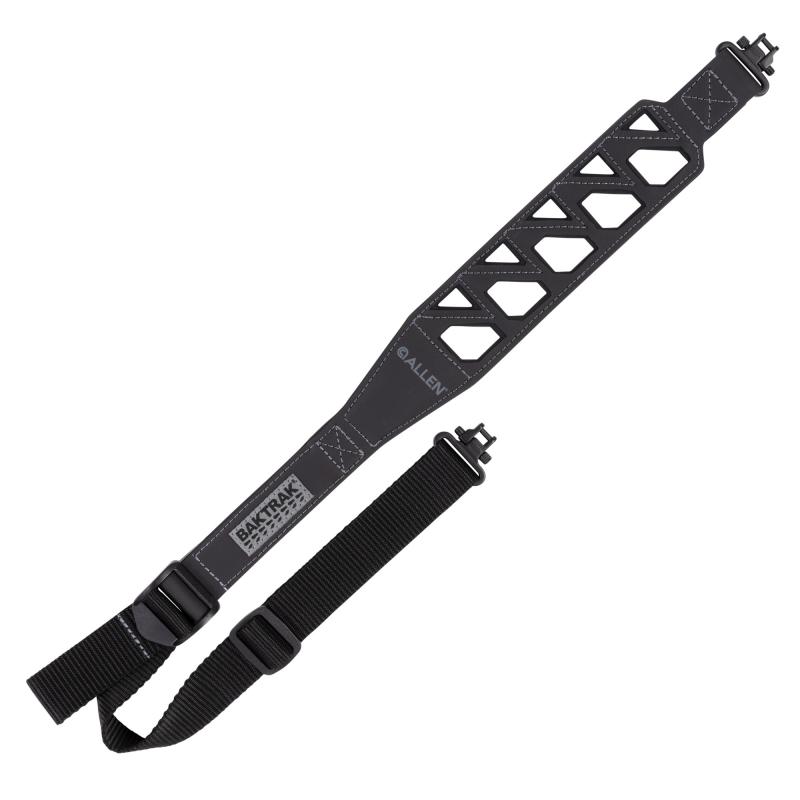 VERTEX Hyper Tough Sling, BAKTRAK Slip Resistant Backing, Matte Finish, Black and Gray, Includes Sling Swivels 8541