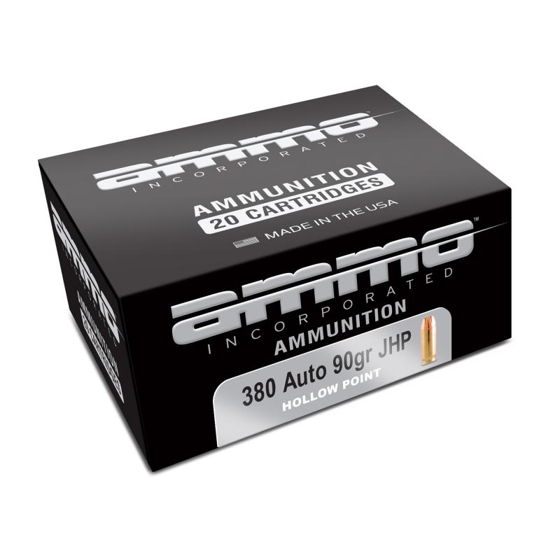 Signature, 380 ACP, 90 Grain, Jacketed Hollow Point, 20 Round Box 380090JHP-A20