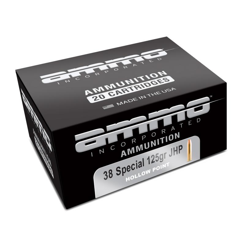 Signature, 38 Special, 125 Grain, Jacketed Hollow Point, 20 Round Box 38125JHP-A20