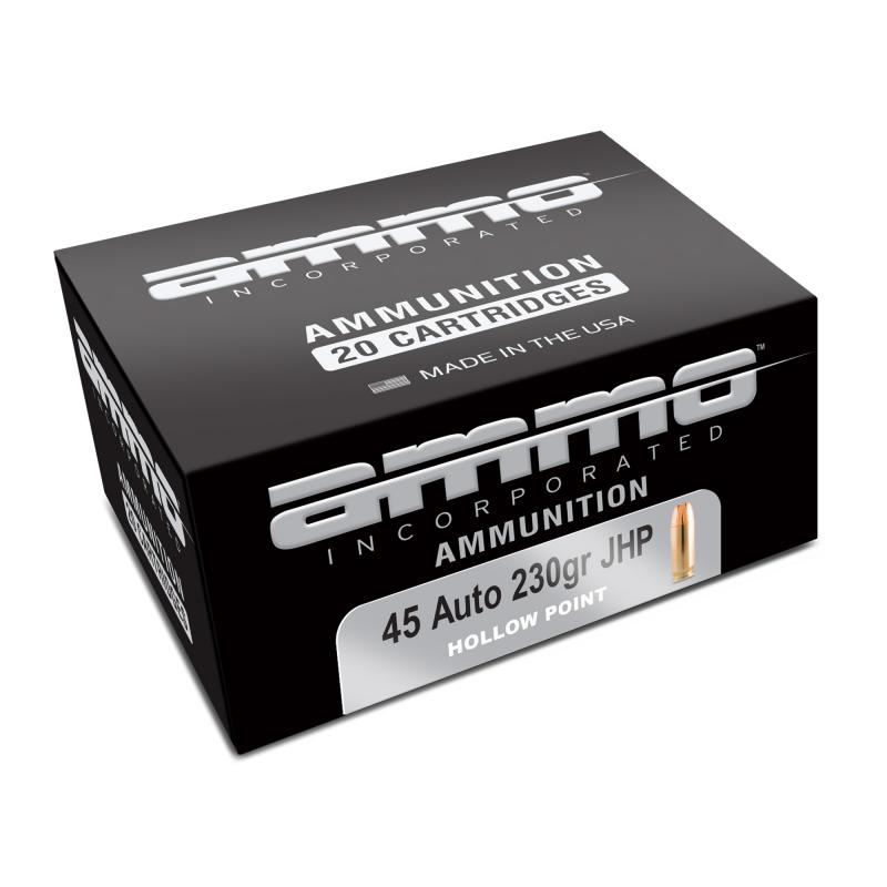 Signature, 45 ACP, 230 Grains, XTP Jacketed Hollow Point, 20 Round Box 45230JHP-A50