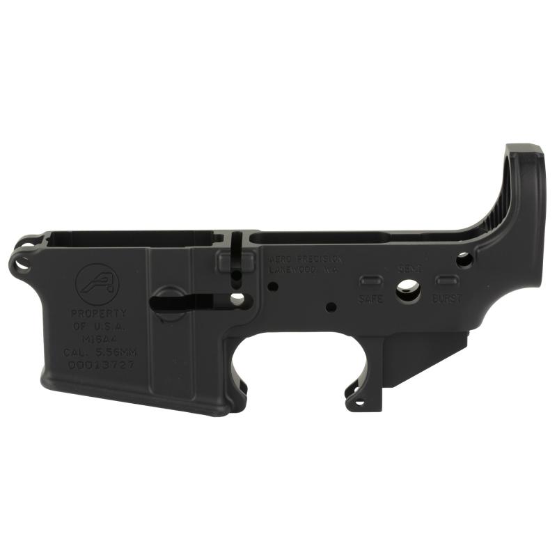 M16A4 Clone Lower, Semi-automatic, 223 Rem/556NATO, Anodized Finish, Black APAR148017C
