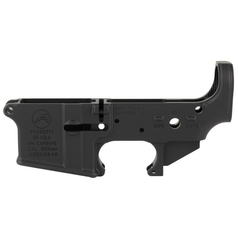 M4A1 Clone Lower, Semi-automatic, 223 Rem/556NATO, Anodized Finish, Black APAR148018C