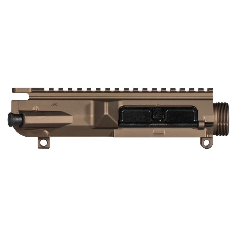 M5, Assembled Upper Receiver, Anodized Finish, Kodiak Brown, Fits AR10 APAR308515AC