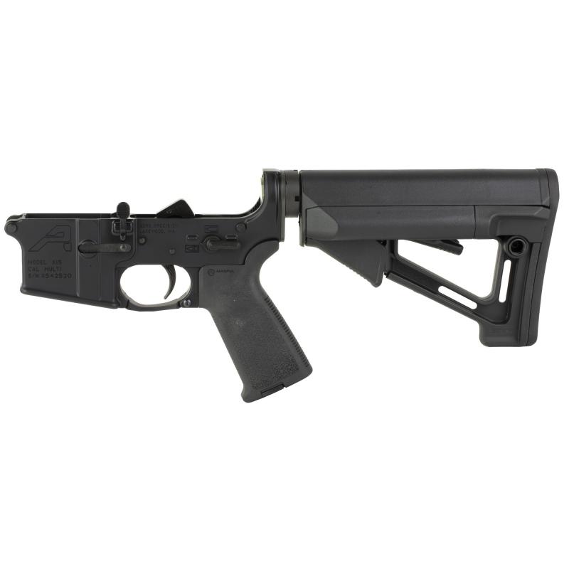 Standard Gen 2 Complete Lower Receiver, Semi-automatic, 223 Remington/556NATO, Magpul STR Stock, MOE Grip, Anodized, Black APAR501112
