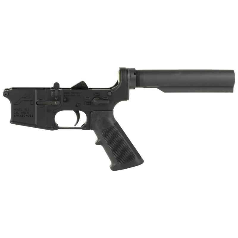 Carbine Complete Lower Receiver, Semi-Automatic, 223 Remington/556NATO, Anodized, Black APAR501374