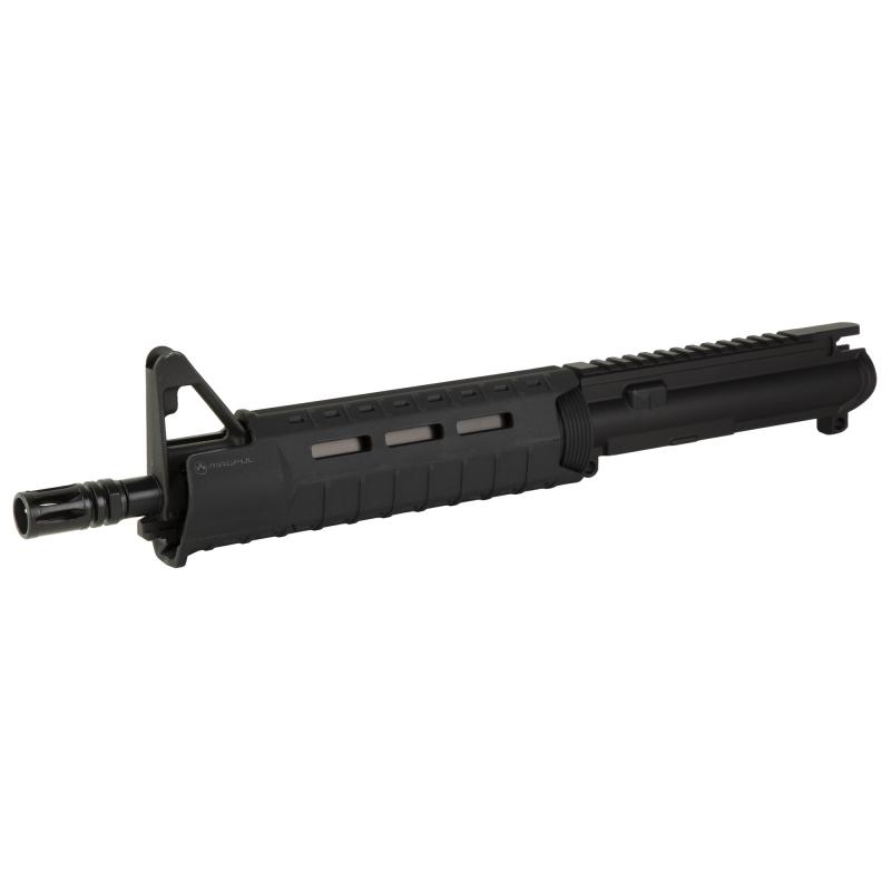 AR15 Complete Upper, 223 Remington/556NATO, 10.5" Barrel, 1:7 Twist, A2 Front Sight Block, Carbine Gas System, Magpul MOE Handguard, Anodized Finish, Black, Does Not Include BCG or Charging Handle APAR502505M3