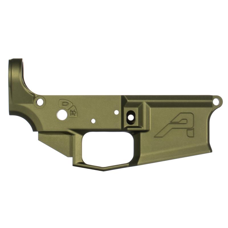 M4E1, Semi-automatic, Stripped Lower Receiver, 223 Remington/556NATO, Anodized Finish, Olive Drab Green APAR600501C