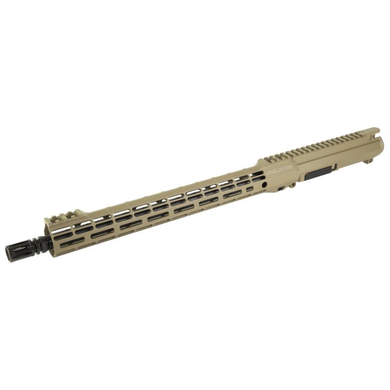 EPC-9, Complete Upper, 9MM, 16" Barrel, 1:10 Twist, ATLAS S-ONE 15" Handguard, Cerakote Finish, Flat Dark Earth, Does Not Include BCG or Charging Handle APAR620115M87