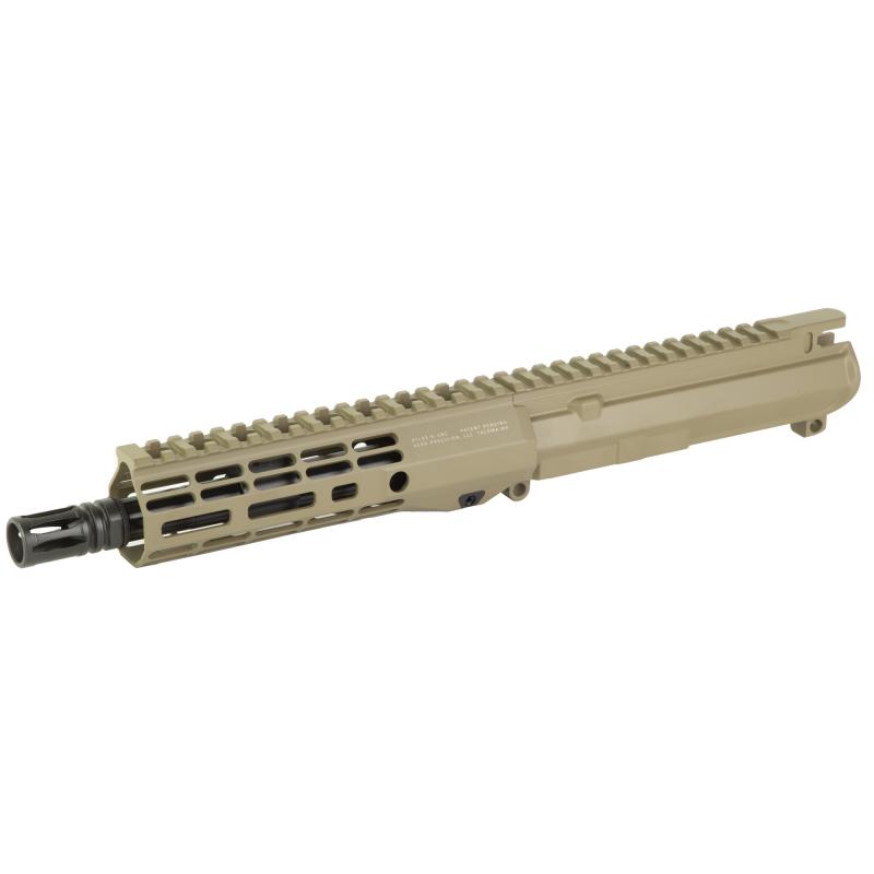 M4E1-T, AR15 Complete Upper, 300 Blackout, 8" Barrel, 1:7 Twist, Pistol Length Gas System, Cerakote  Finish, Flat Dark Earth, Does Not Include BCG or Charging Handle APAR700711M1