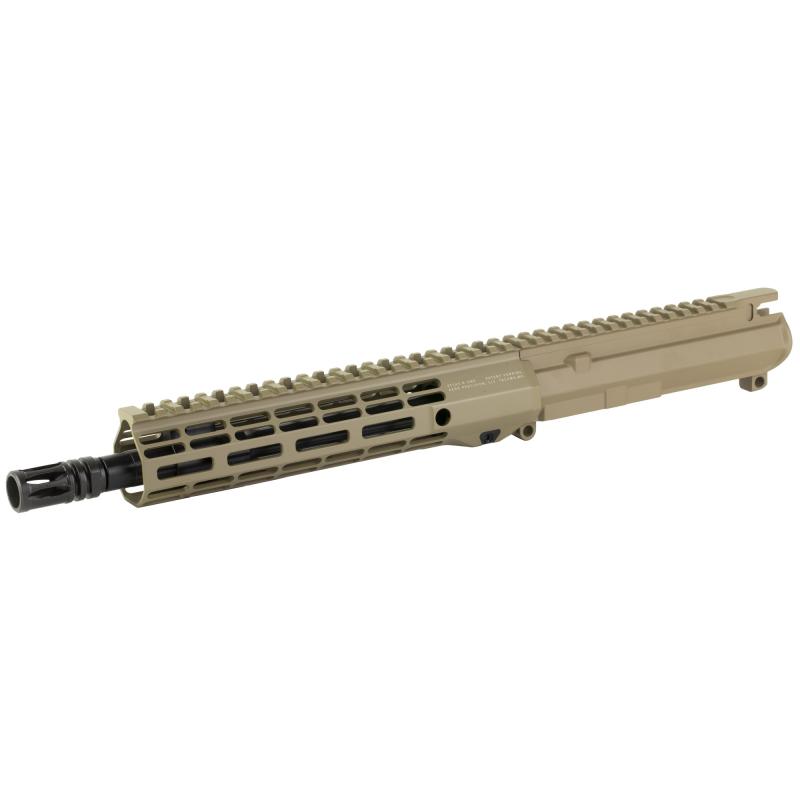 M4E1-T, AR15 Complete Upper, 223 Remington/556NATO, 10.5" Barrel, 1:7 Twist, Carbine Gas System, ATLAS R-ONE 9" M-LOK Handguard, Cerakote Finish, Flat Dark Earth, Does Not Include BCG or Charging Handle APAR700712M2