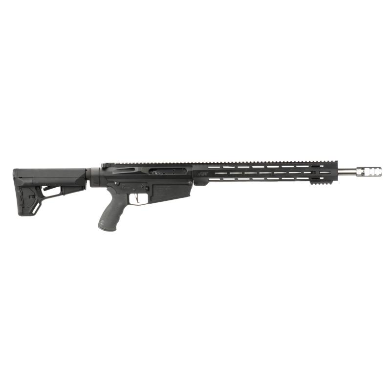 MLR Compact, Semi-Automatic Rifle, AR, 300 Winchester Magnum, 18" Stainless Steel Barrel, Elite Series Muzzle Brake, 15.5" MLOK Handguard, Cerakote Finish, Black, Ergo Grip, Magpul ACS Stock, CMC Trigger, 1 Magazine, 5 Rounds MLRC300WM