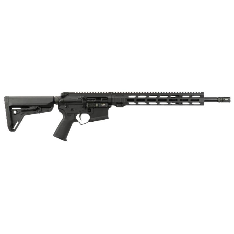 Carbine, Semi-Automatic Rifle, AR, 556 NATO/223 Remington, 16" 4150 Barrel, 13.5" MLOK Handguard, Cerakote Finish, Black, Polymer Grip, Magpul MOE SL Stock, 1 Magazine, 30 Rounds RI238