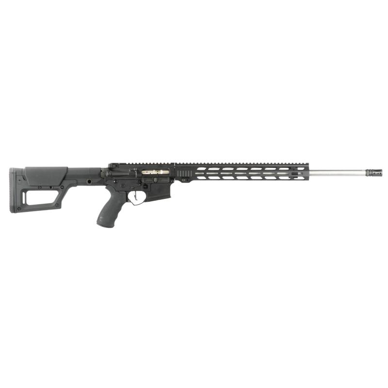 Varmint 2.0, Semi-Automatic Rifle, AR, 6.5 Grendel, 22" Stainless Steel Barrel, 15" MLOK Handguard, Cerakote Finish, Black, Nickel Boron BCG, Ergo Grip, Magpul PRS Stock, CMC Trigger, 1 Magazine, 24 Rounds RI260