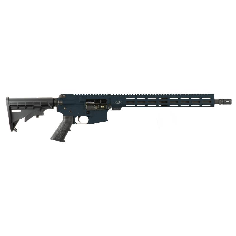 Guardian, Semi-Automatic Rifle, AR, 556 NATO/223 Remington, 16" 4150 Barrel, 15" MLOK Handguard, Cerakote Finish, Sniper Gray, Polymer Grip, APF M4 Stock, 1 Magazine, 30 Rounds RI282SG