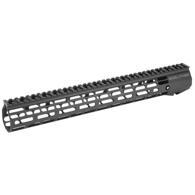 Atlas R-One, M-LOK, Handguard, Anodized Finish, Black, 15", Fits AR10 Rifles APRA538705A