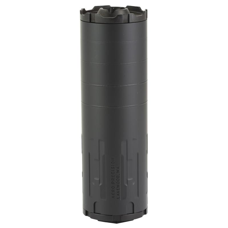 LAHAR-30K, Suppressor, 300WIN, Diret Thread 5/8-24", 17-4 Stainless Steel Construction, No Barrle Lenght Restrictions, Black APRS100102C