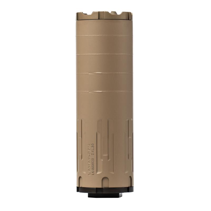 LAHAR-30K, Suppressor, 300WIN, Direct Thread 5/8-24", 17-4 Stainless Steel Construction, No Barrel Length Restrictions, Flat Dark Earth APRS100109C