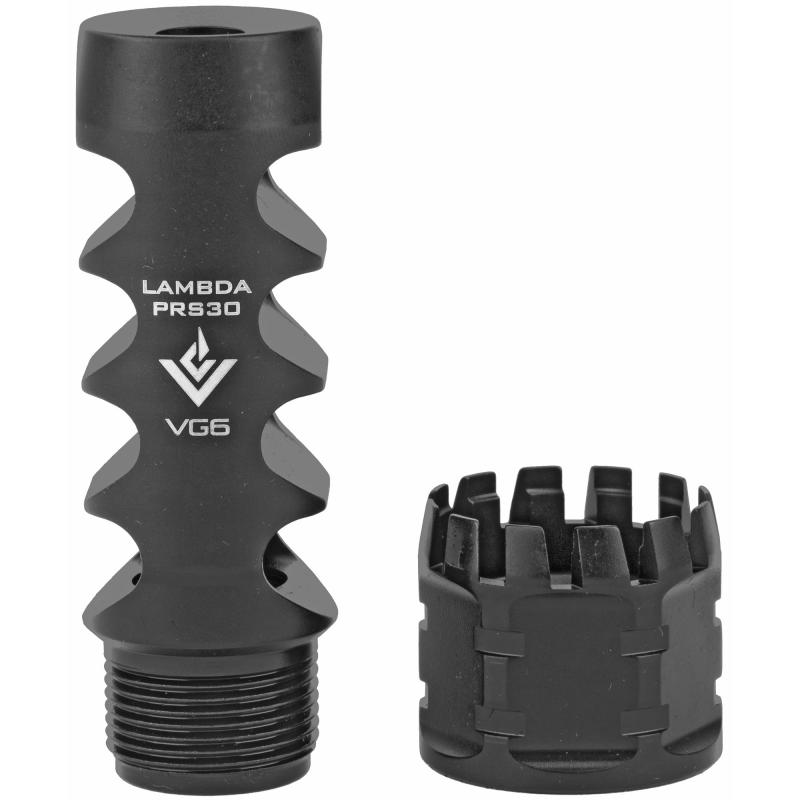 Lambda PRS 30, Muzzle Brake, 308 Win/7.62MM, Black, 5/8X24 APVG100029AR1