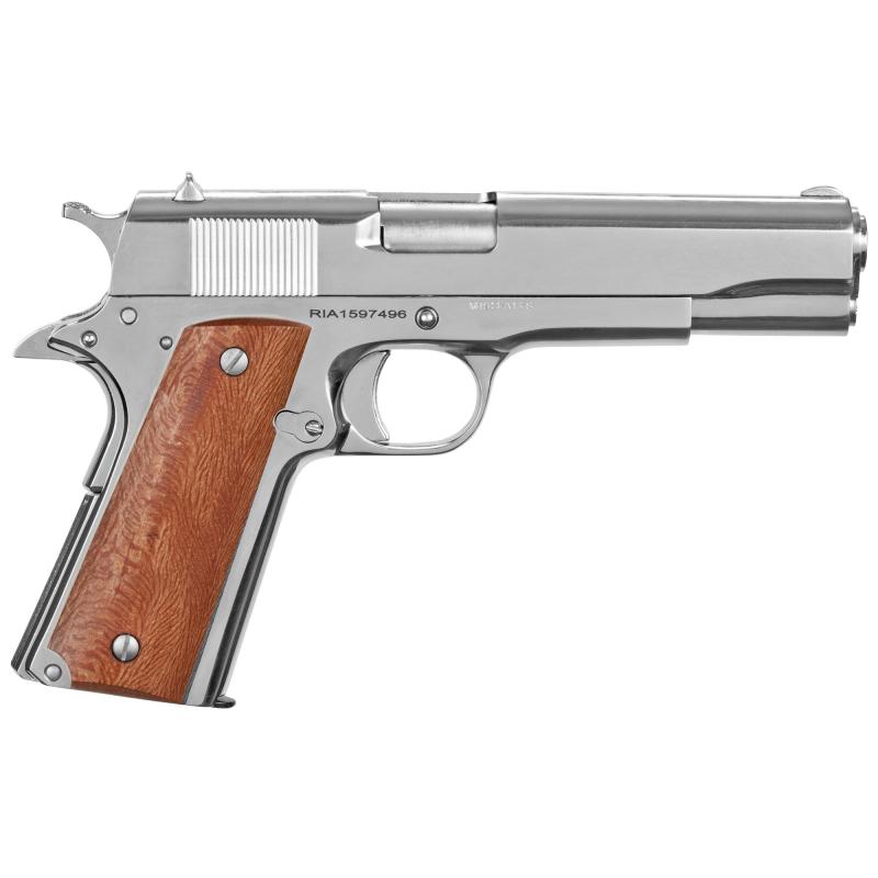 GI Standard M1911-A1 Pistol .38 Super 5 Inch Barrel Nickel Finish 9 Round - CA Compliant