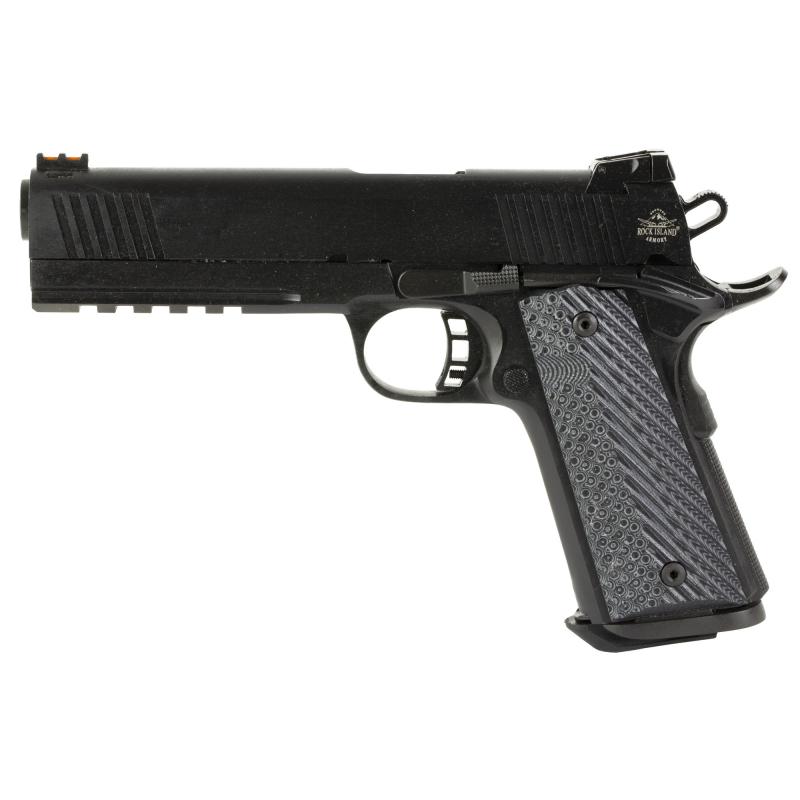 TAC Ultra 10mm 5 Inch Barrel LPA MPS1 Type Adjustable Rear Sight Dovetail Fiber-Optic Front Sight Parkerized Finish 8 Round