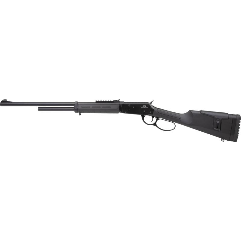 AGLA410, Lever Action Shotgun, 410 Bore, 2.5" Chamber, 20" Barrel, Synthetic Stock, Matte Finish, Black, Rifle Sights, 5 Rounds AGLA410