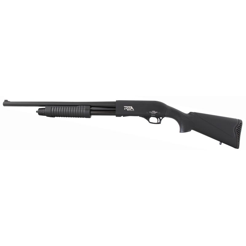 Meriva Pump Shotgun, 12 Gauge, 3", 18.5" Barrel, Black Finish, 5Rd, Rifled Sight CR103