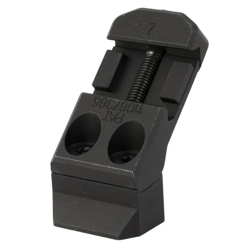 Offset Optic Mount, Base, Anodized Finish, Black, Fits Picatinny OOM-BASE