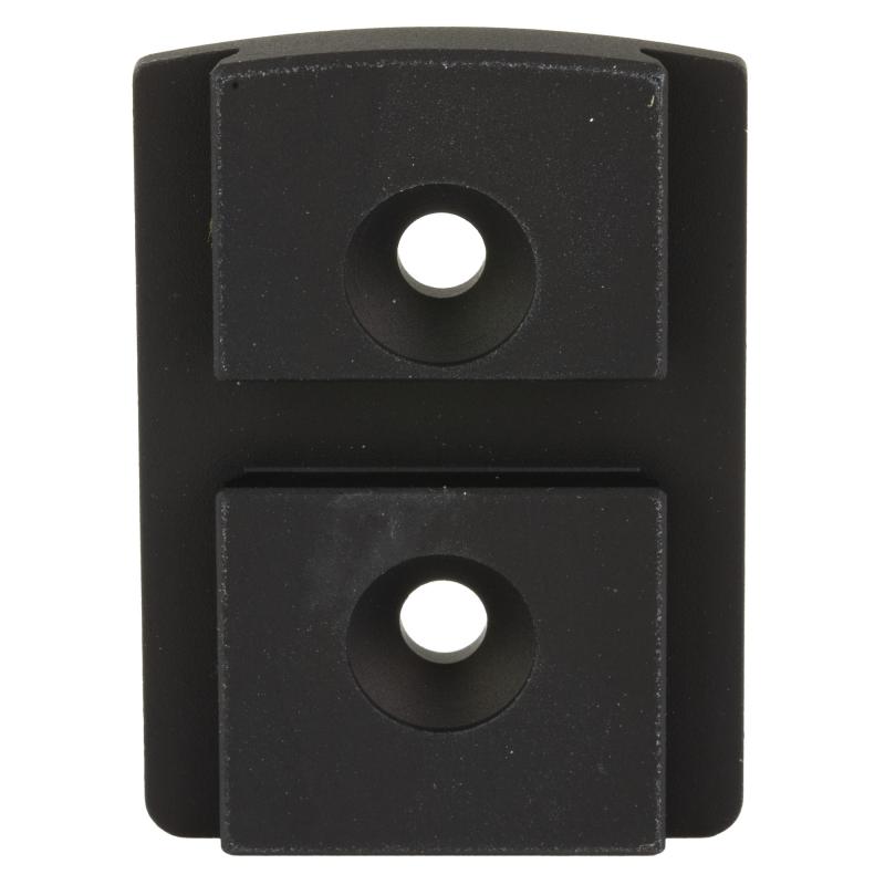 Optic Plate, Standard Height, Anodized Finish, Black, Fits Arisaka Offset Optic Mount, For Holosun 509T, HE509-RD OOM-P13
