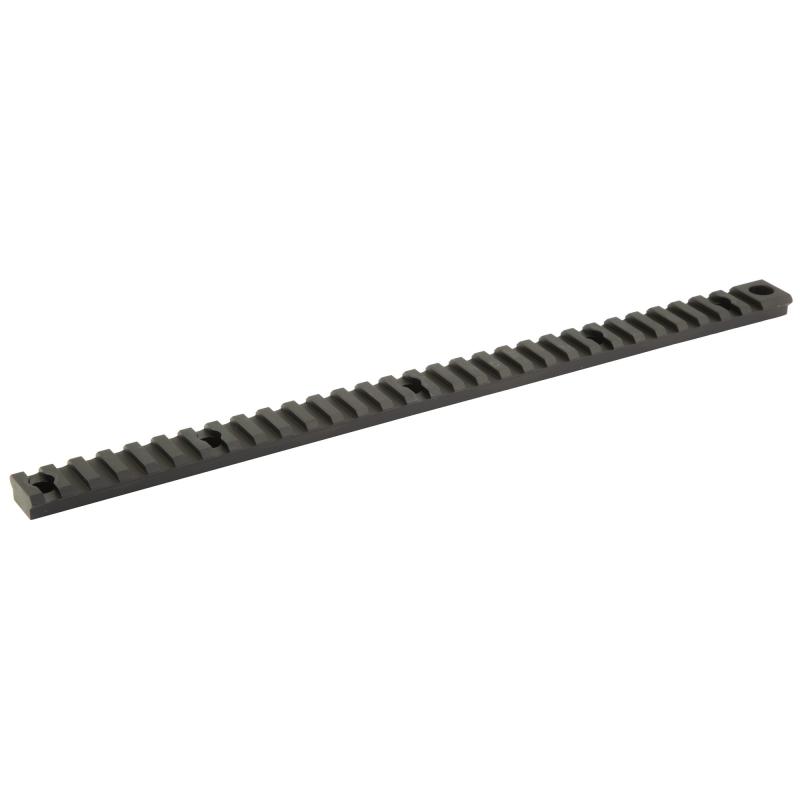 Rail Slider, Picatinny Rail M-Lok, 8 Slot, Fits M-LOK, Integrated QD Mount, Anodized Finish, Black RS-RAIL-8M