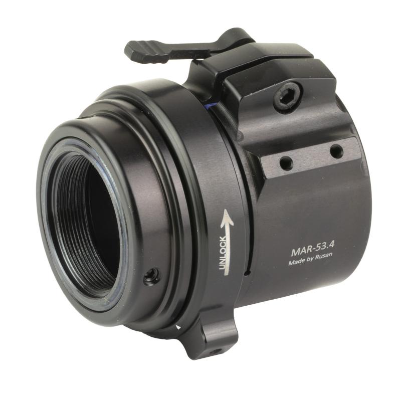 TICO Scope Mounting System, 44mm Objective, 53.4mm Clamp, Matte Finish, Black ACCOSMS44534