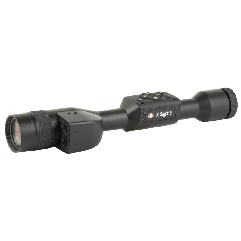 X-Sight 5, Day/Night Hunting Rifle Scope, 3-15X, Matte Finish, Black, 30mm Tube, Multi Reticle, Integrated Laser Range Finder DGWSXS3155LRF