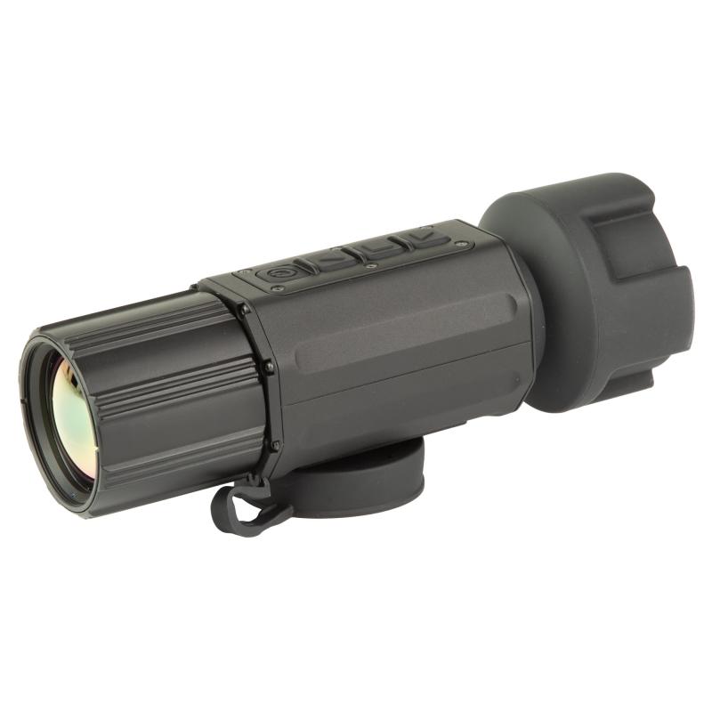 TICO LTV, Thermal Clip-On Optic, 1-4X Magnification, 25mm Objective, 640c480 Resolution, Matte Finish, Black, Includes Charger and Quick Detach Mount TICOLTV650X