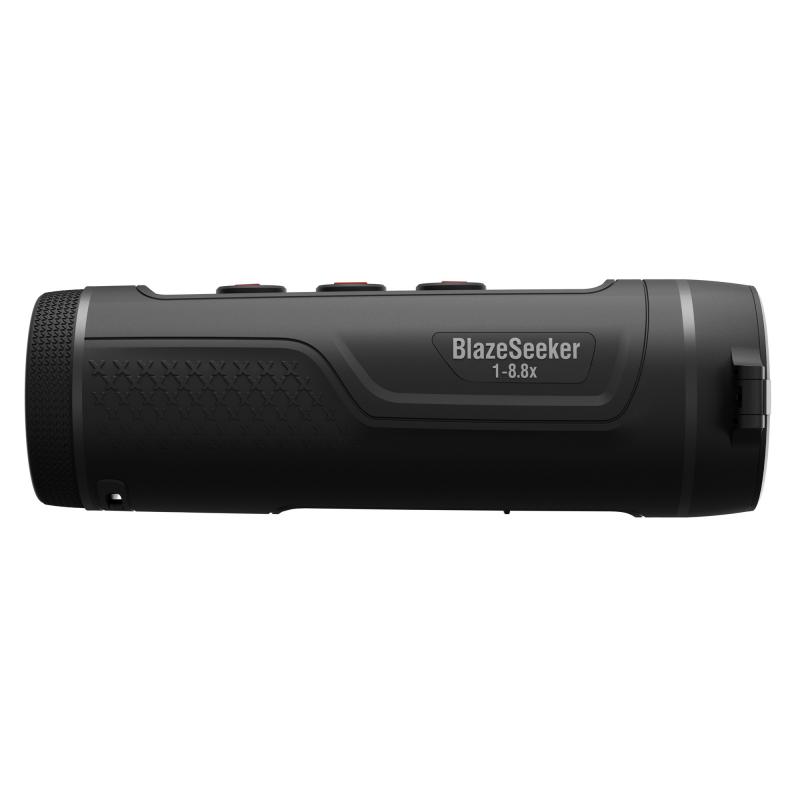 Blaze Seeker, Thermal Monocular, 7MM Objective, .7-5X Magnification, Matte Finish, Black TIMNBLS207