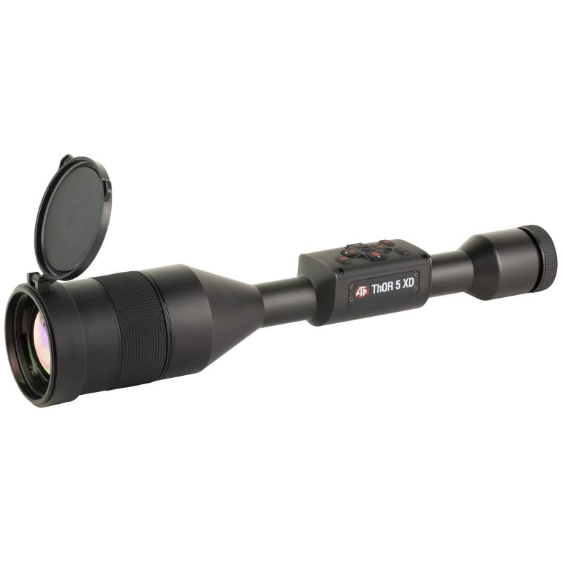 THOR 5 XD, Thermal Rifle Scope, 3-30X75MM, 30MM Main Tube, 1280x1024 Sensor Resolution, Multiple Reticles, Matte Finish, Black TIWST51275A