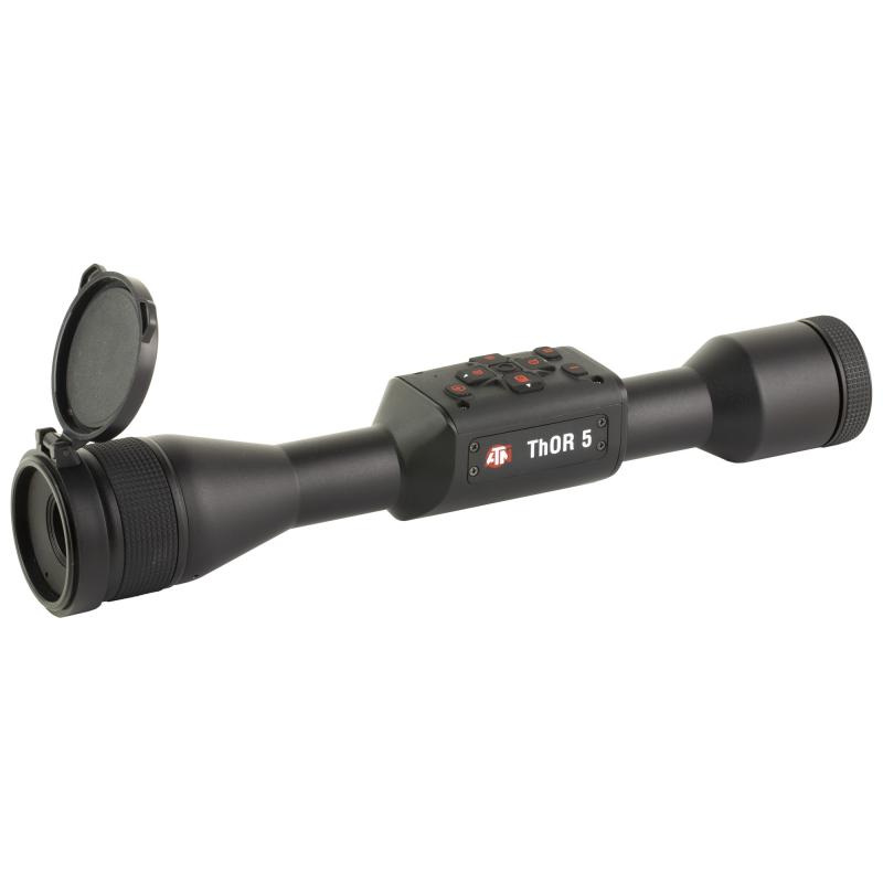THOR 5, Thermal Rifle Scope, 4-16X25MM, 30MM Main Tube, 320x240 Sensor Resolution, Multiple Reticles, Matte Finish, Black TIWST5325A