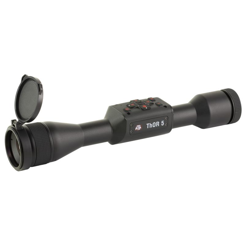 THOR 5, Thermal Rifle Scope, 5-20X35MM, 30MM Main Tube, 320x240 Sensor Resolution, Multiple Reticles, Matte Finish, Black TIWST5335A